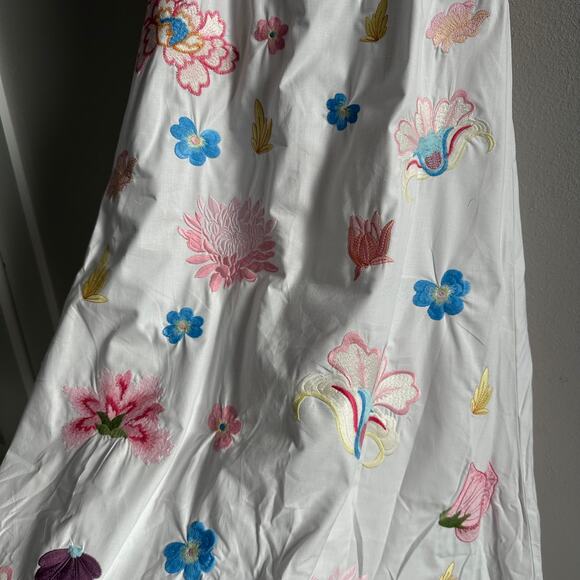 Fanm mon Maddie dress size XS Embroidered Maxi New - Picture 4 of 10